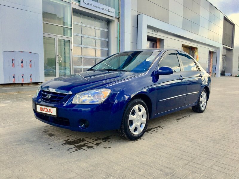Киа Церато 2008 черная