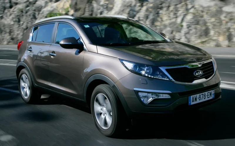 Kia Sportage 2011 серый
