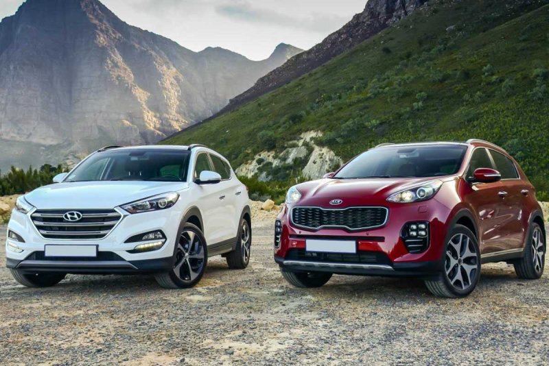 Hyundai Tucson и Kia Sportage