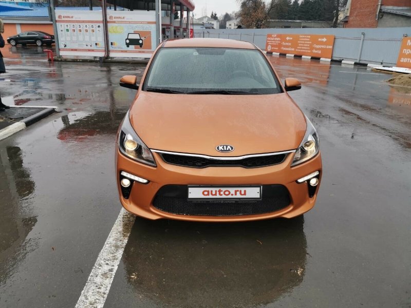 Kia Ceed оранжевый 2014