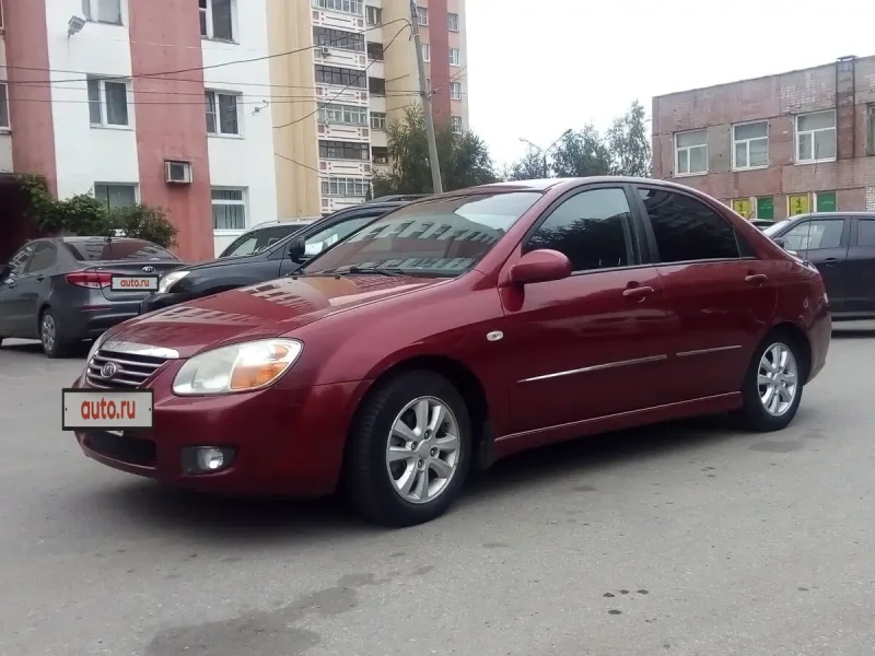 Киа Церато 2007 красная