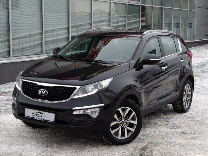 Kia Sportage 2014 черный