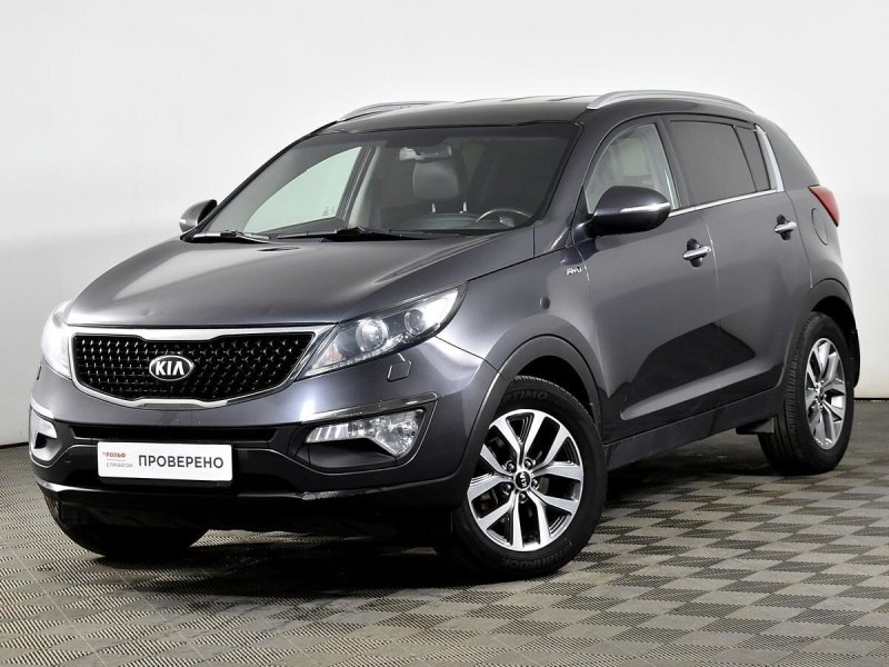 Kia Sportage серый металлик
