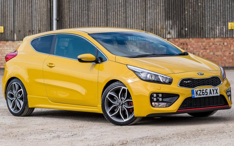 Kia Ceed 2016 купе