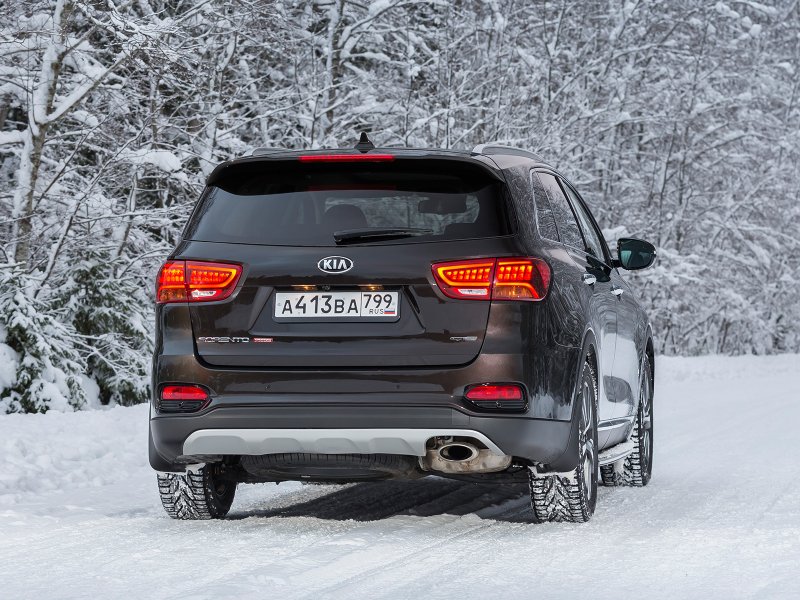 Kia Sorento 2018 сзади