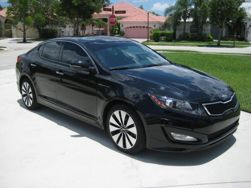 Kia Optima 2020 черная