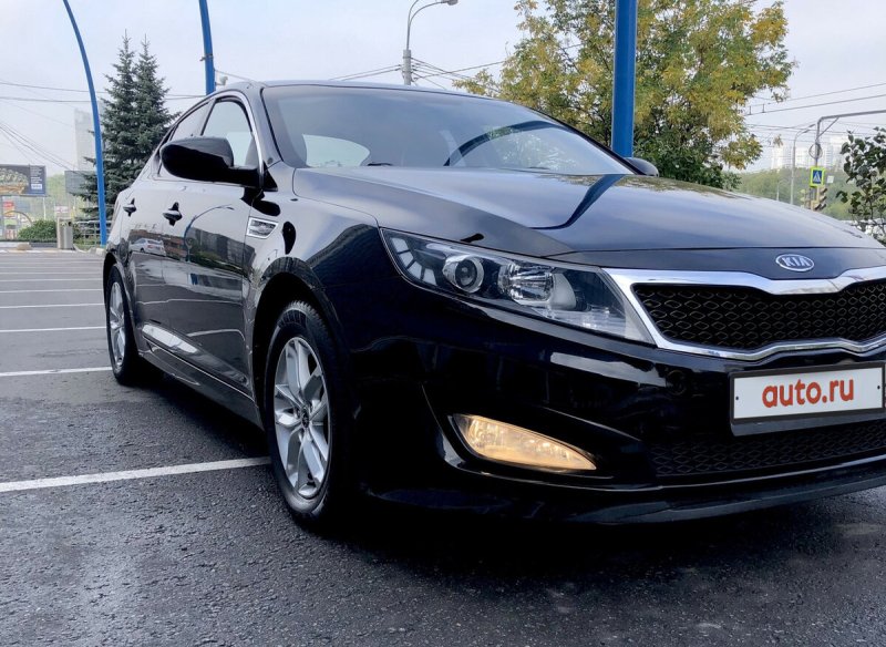 Kia Optima 2017 черная