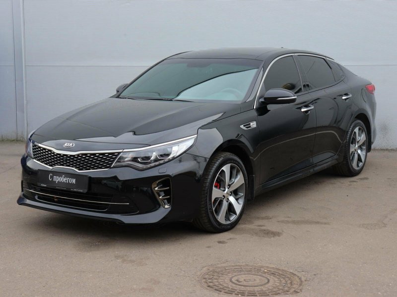 Kia Optima gt line 2019 черная