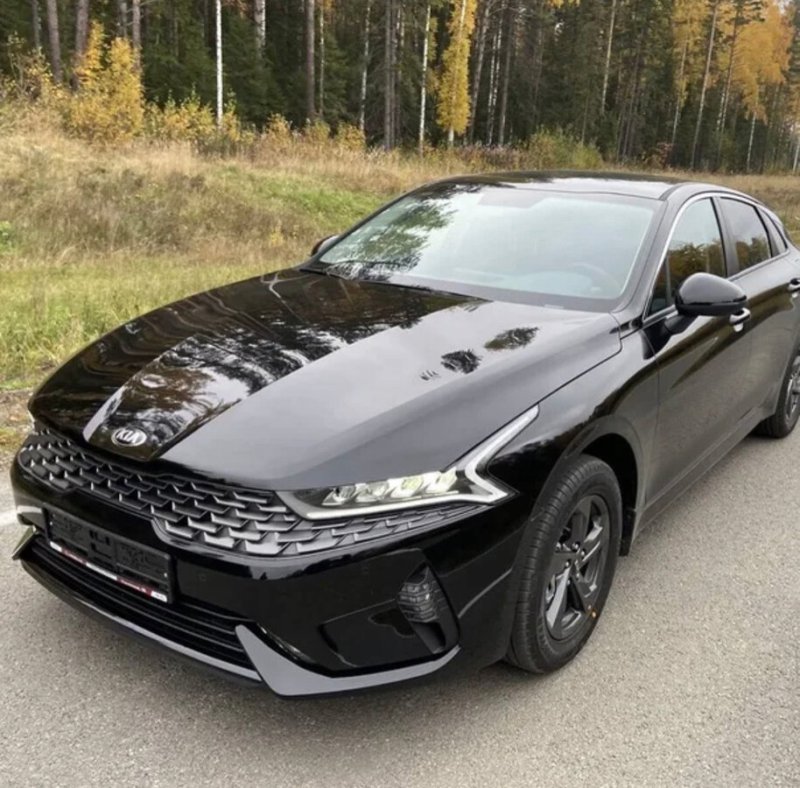 Kia k5 черная