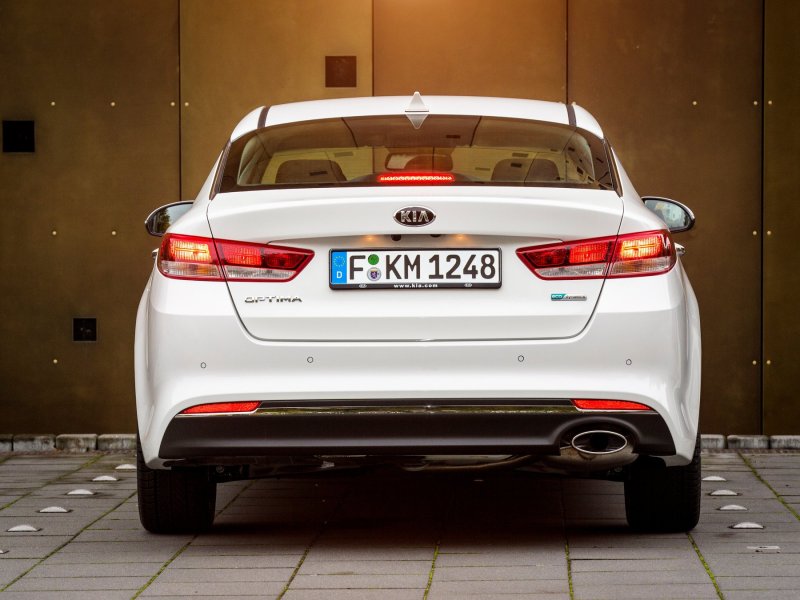 Kia Optima 2015 сзади