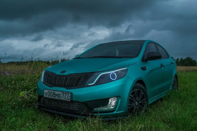 Kia Rio тюнингованная