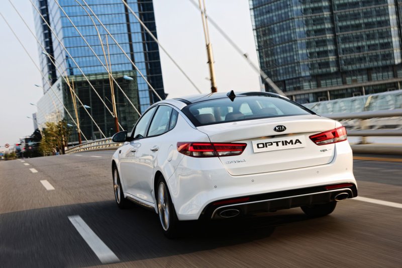 Kia Optima 2017 сзади