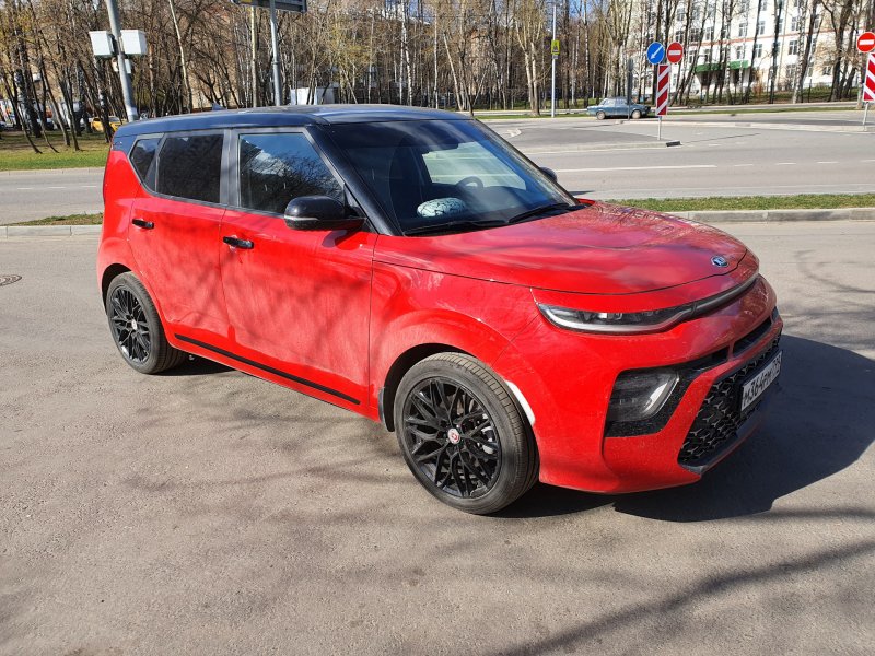 Киа соул 2019 оранжевый