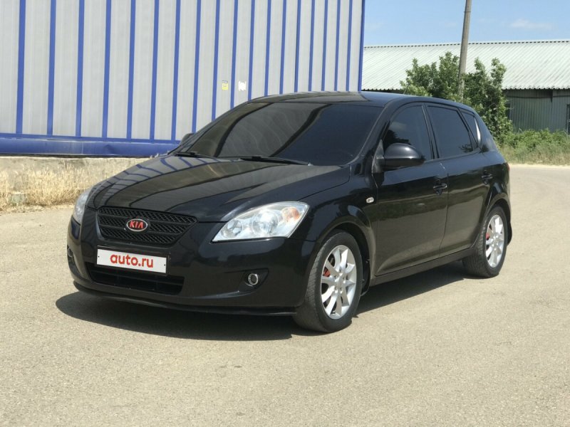 Киа СИД 2008 черная