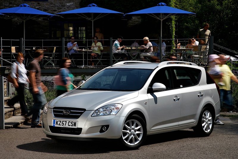 Kia Ceed 2008 голубой