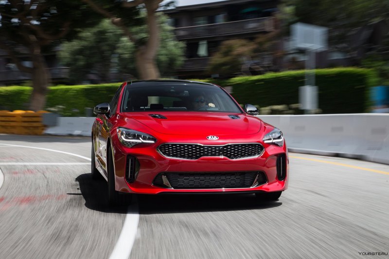 Kia Stinger 2017 салон
