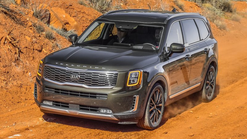 Kia новый джип 2019 Telluride