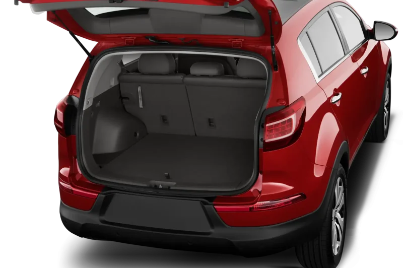 Kia Sportage открытый багажник
