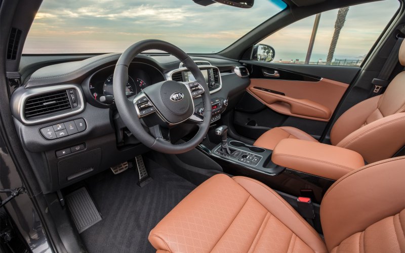 Kia Sorento Prime 2017 салон