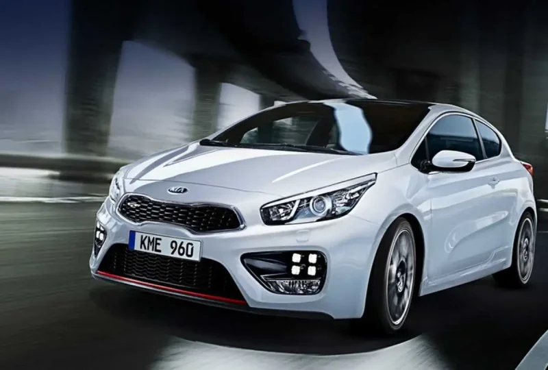 Kia Ceed 2012 белая