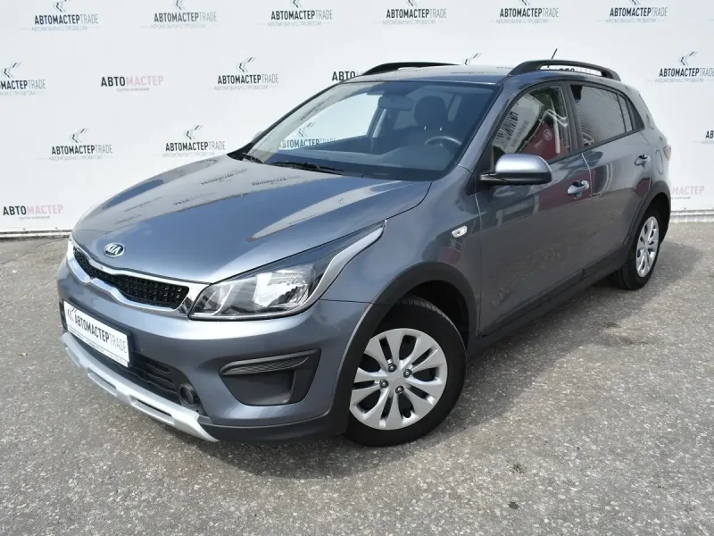 Kia Rio 2016 серый металлик