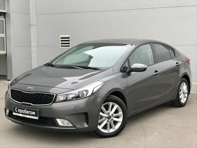 Kia Rio 2016 хэтчбек серый