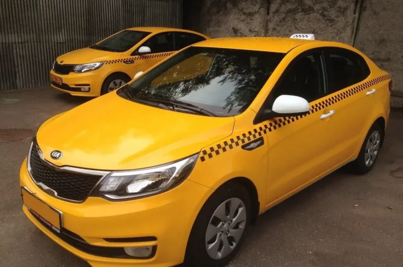 Kia Rio 2017 такси
