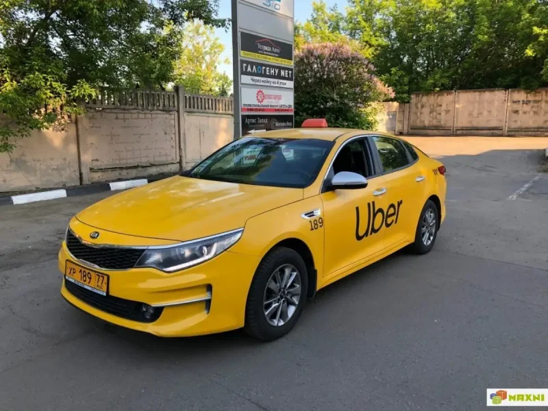 Kia Optima такси Uber