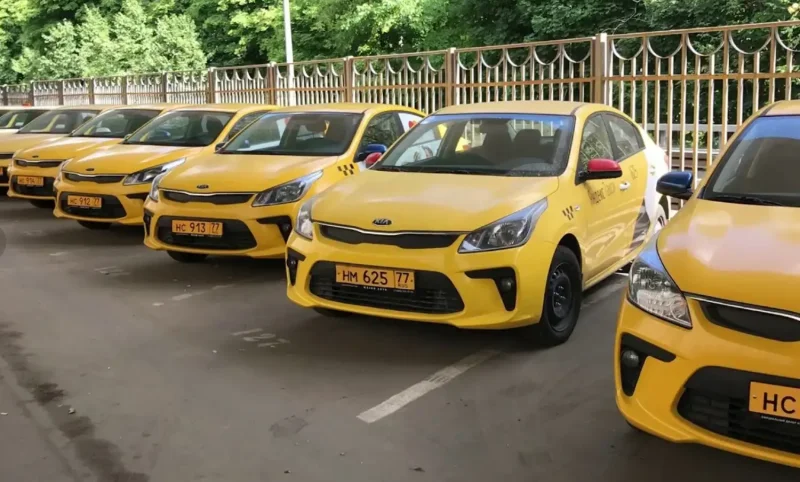 Kia Rio 2018 такси