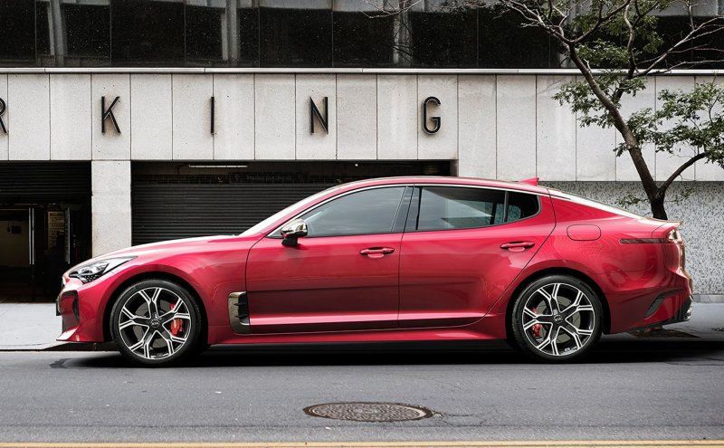 Kia Stinger 2020 синий