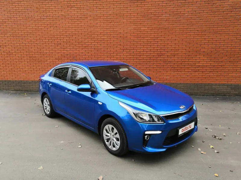 Kia Rio 3 синяя