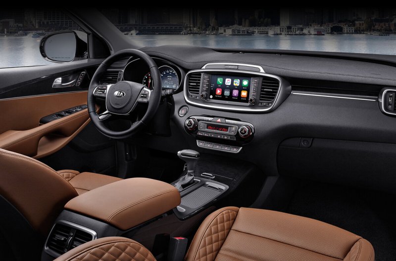Kia Sorento Prime 2018 салон