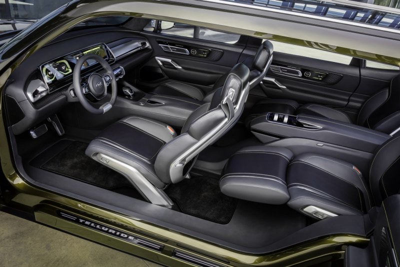 Kia новый джип 2019 Telluride