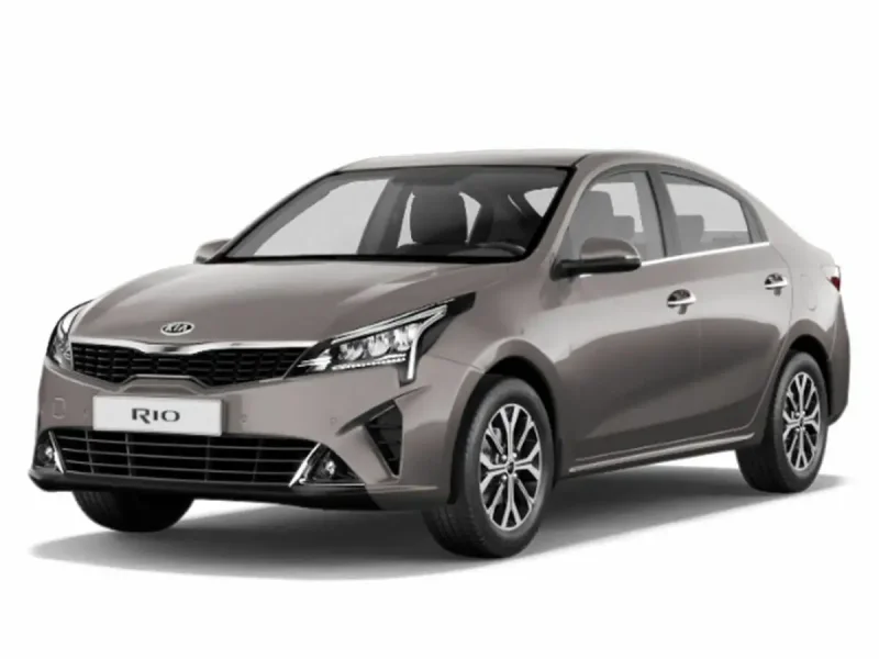 Kia Rio 2021 белая