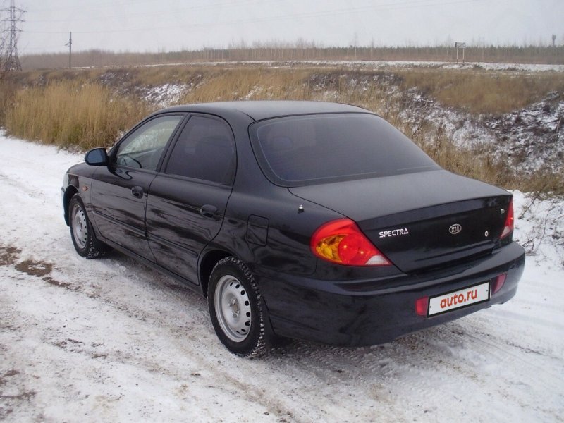 Kia Spectra 2008 черная