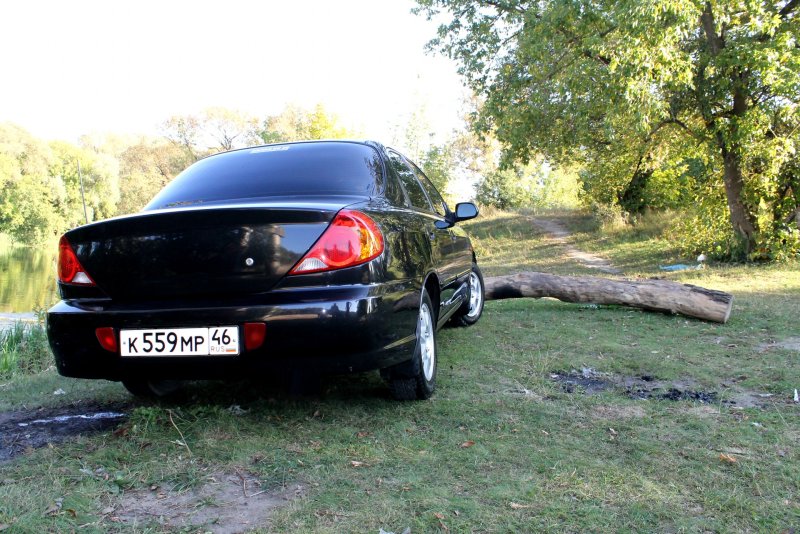 Киа спектра 2006 черная