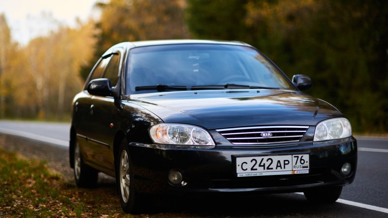 Kia Spectra 2008 черная