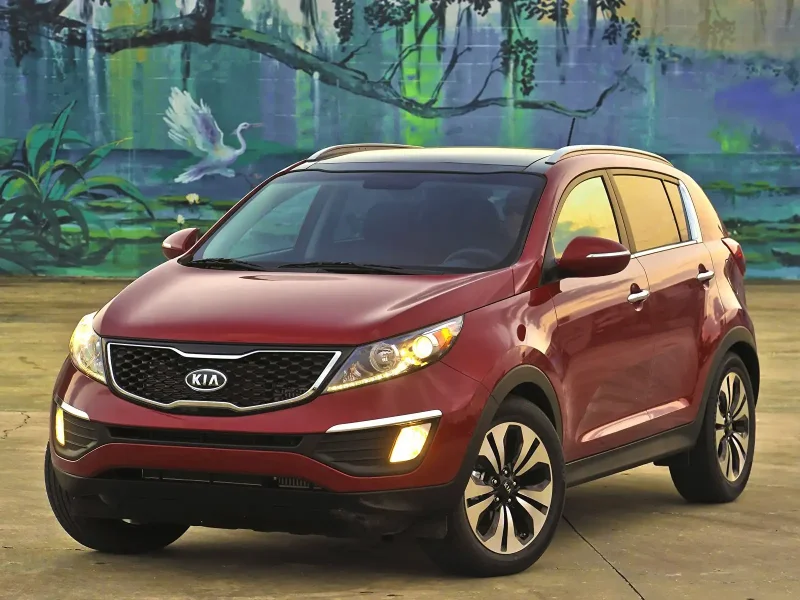 Kia Sportage 2011 Red