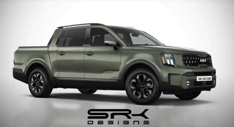 Kia Telluride 2021 пикап