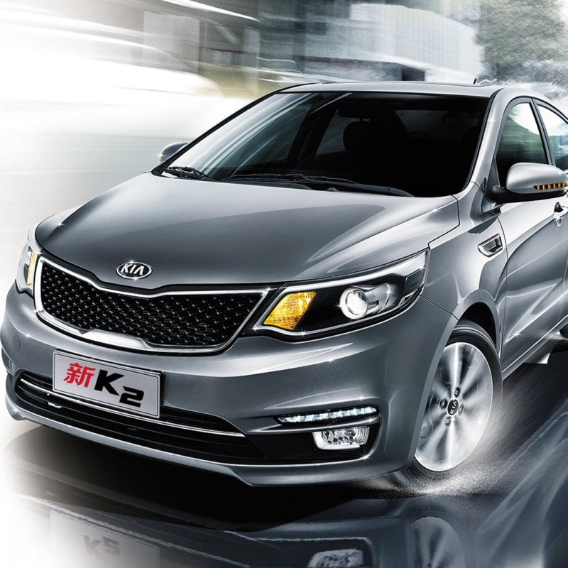 Kia k2 Рестайлинг