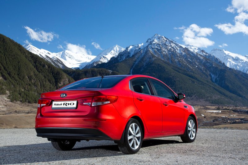 Kia Rio 2015 седан