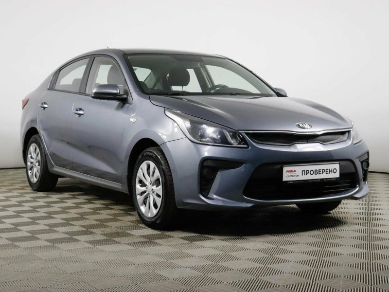 Kia Rio 4 белая