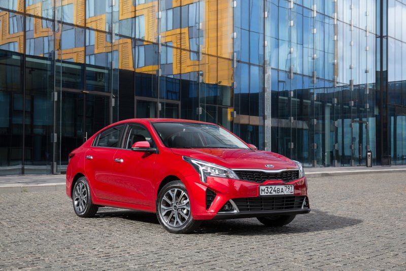 Kia Rio Red 2021