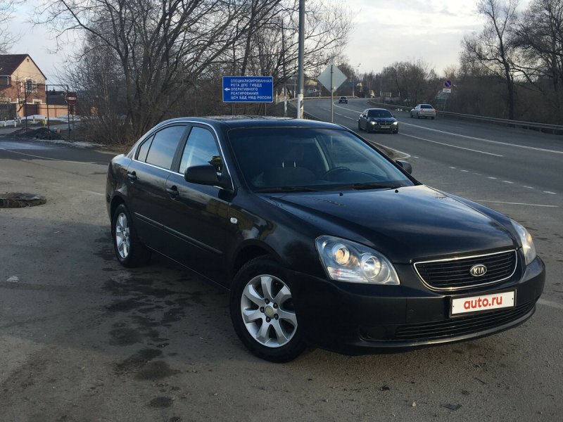 Kia Маджентис черная 2007