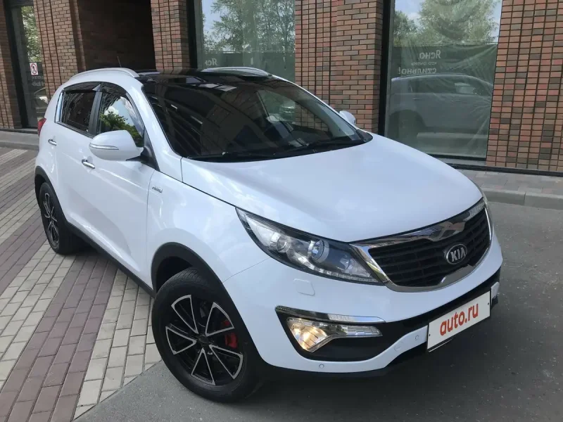 Kia Sportage 2013 белый