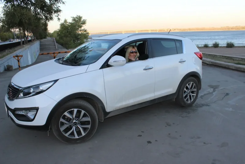 Kia Sportage 2017 белый
