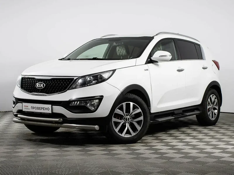 Kia Sportage 3 белый