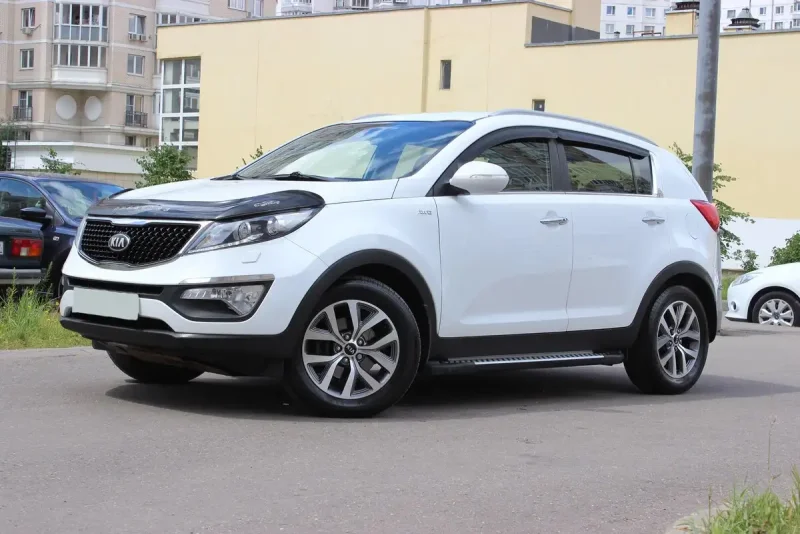 Kia Sportage 4 белая