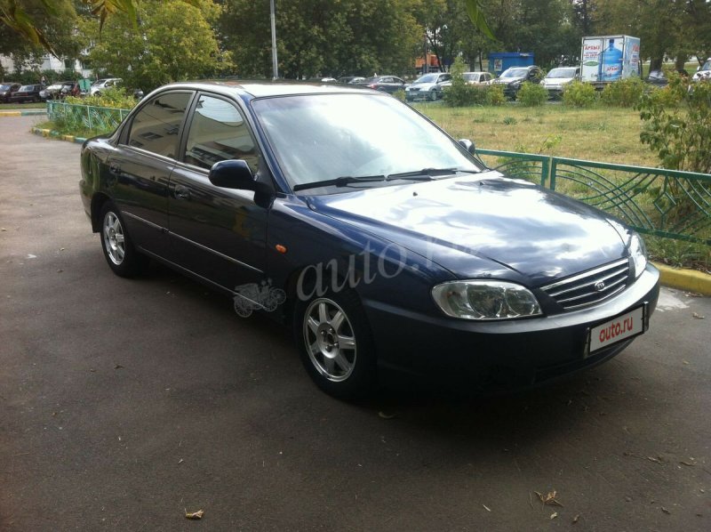 Kia Spectra 2008 синий