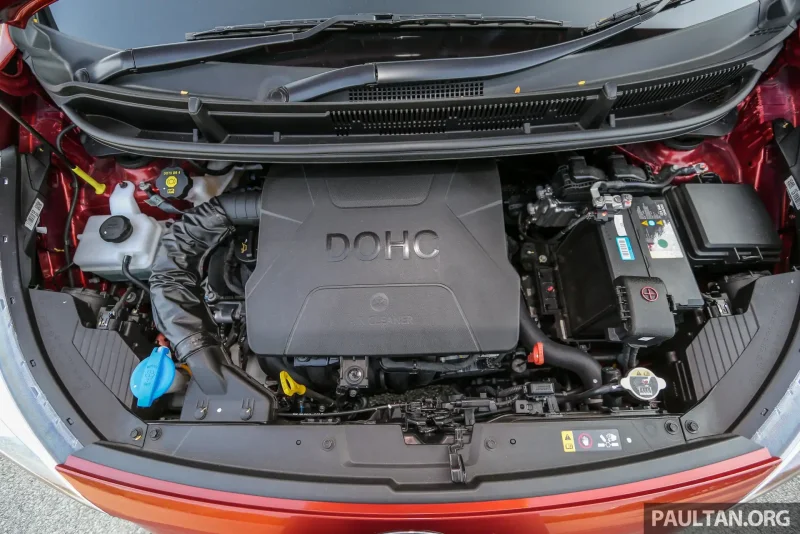 Kia Picanto подкапотное